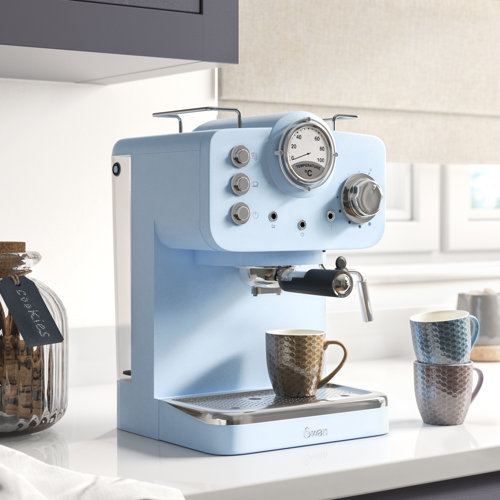 Swan Retro Pump Espresso and Coffee Machine & Reviews Wayfair.co.uk